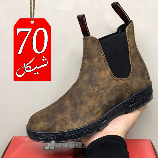 بسطار جلد طبيعي